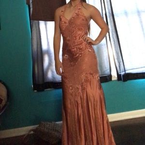 Halter prom dress